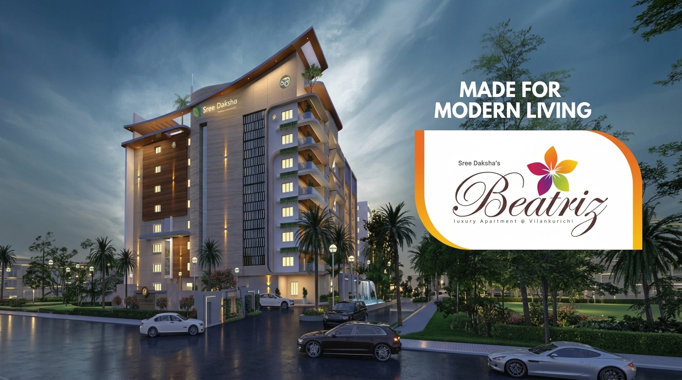 Front View of beatriz apartment in Vilankuruchi Road