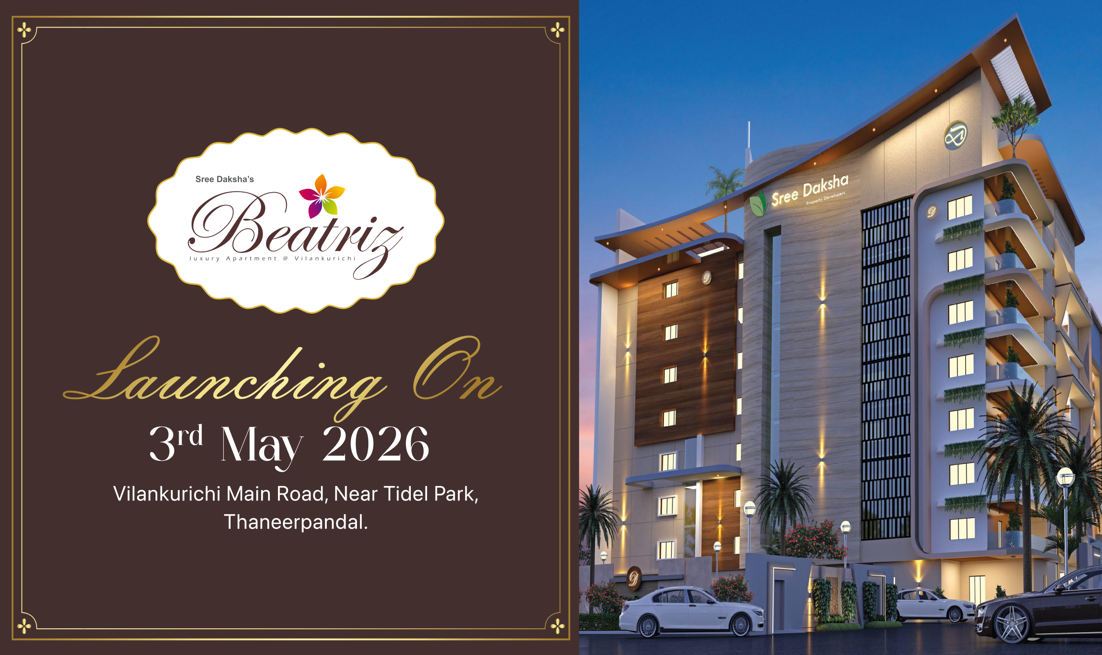 Quick enquiry form banner