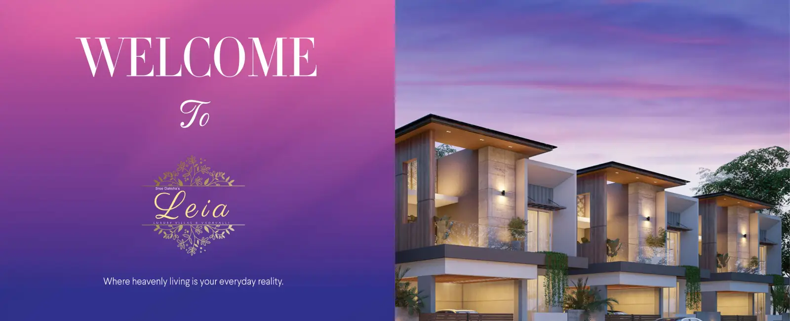Leia Villas project banner