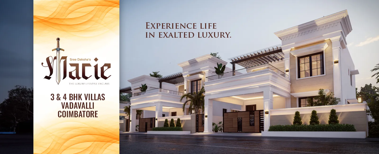 Macie Villas project banner