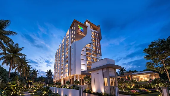 Front view of apartment talina